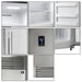 Forno 2-Piece Appliance Package - 36-Inch Dual Fuel Range & 60-Inch Pro-Style Refrigerator in Stainless Steel