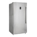 Forno 3-Piece Appliance Package - 30-Inch Gas Range, 56-Inch Pro-Style Refrigerator & Wall Mount Hood with Backsplash in Stainless Steel