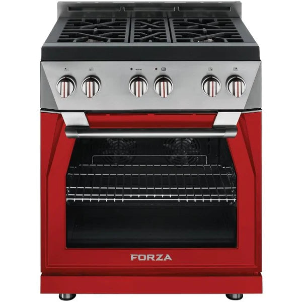 Forza 30" 5.2 cu. ft. Stainless Steel Pro-Style Gas Range - FR304GN