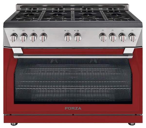 Forza 48" 7.8 cu. ft. Stainless Steel Pro-Style Gas Range - FR488GN