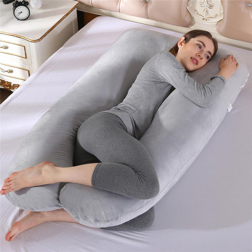 Full Body Boyfriend Pillow U-Shaped Maternity Hugging Pillow