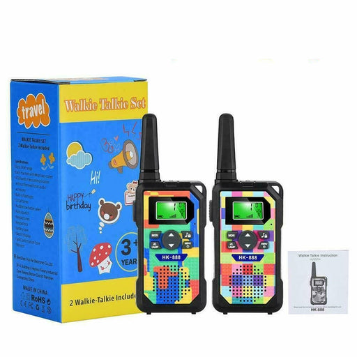 Fun LED Walkie Talkie Kids 2 Pack Long Range