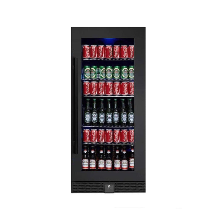 Kings Bottle 100 Bottle Upright Dual Zone Wine Fridge For Home KBU100DX-FG, LHH