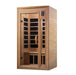 Golden Designs 1-2 Person Low EMF Far Infrared Sauna - GDI-6106-01 - PrimeFair