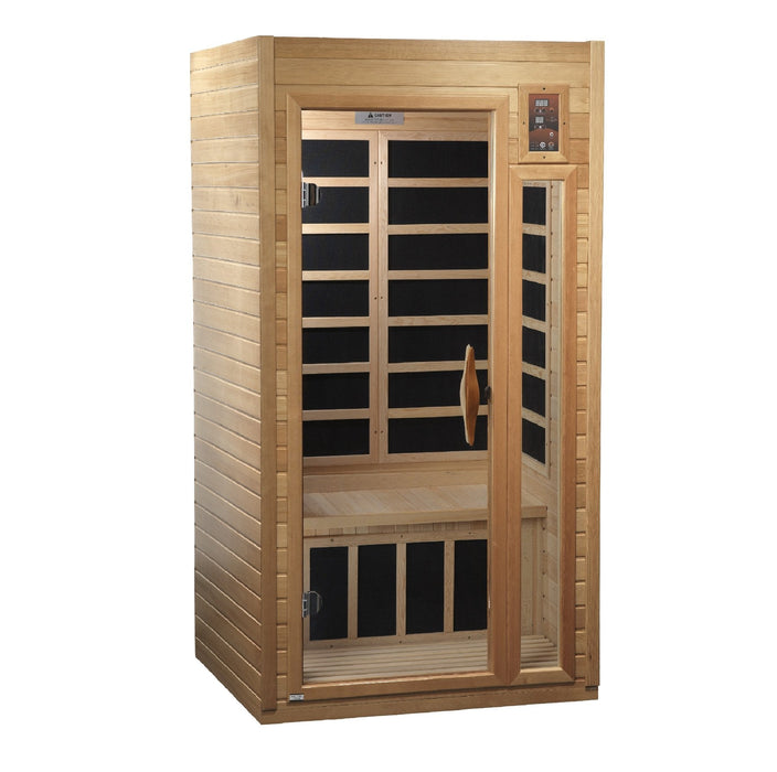 Golden Designs 1-2 Person Low EMF Far Infrared Sauna - GDI-6106-01 - PrimeFair