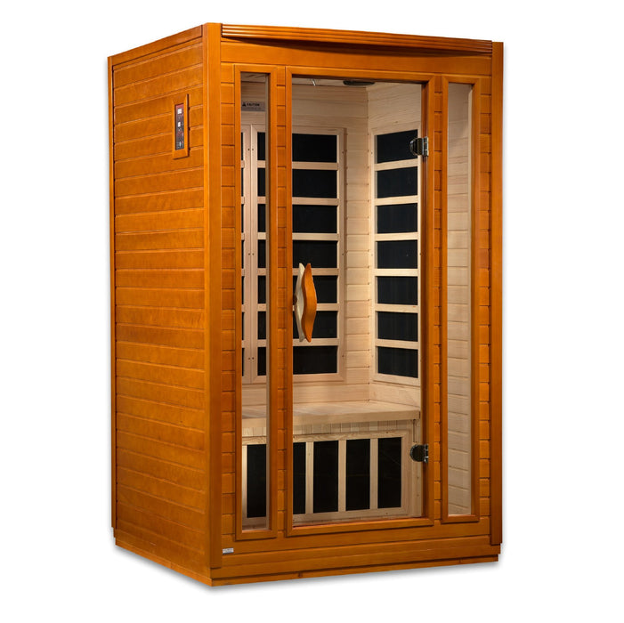 Golden Designs Dynamic 2-Person Low EMF Far Infrared Sauna San Marino Edition - DYN-6206-01