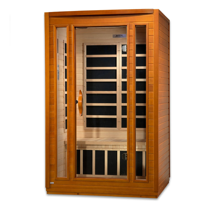 Golden Designs Dynamic 2-Person Low EMF Far Infrared Sauna San Marino Edition - DYN-6206-01