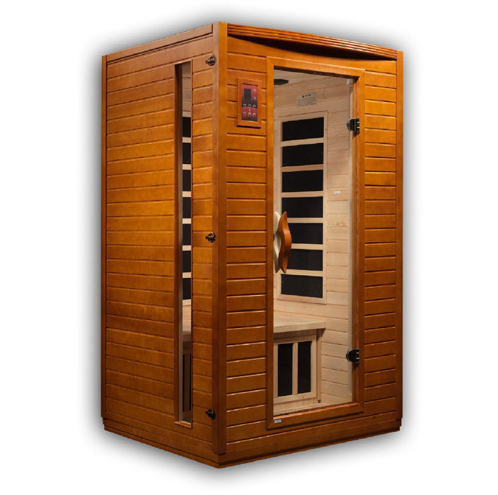 Golden Designs Dynamic 2-Person Low EMF Far Infrared Sauna Versailles Edition - DYN-6202-03