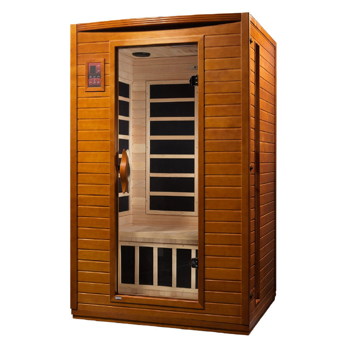 Golden Designs Dynamic 2-Person Low EMF Far Infrared Sauna Versailles Edition - DYN-6202-03