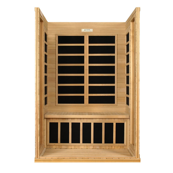 Golden Designs Dynamic 2-Person Low EMF Far Infrared Sauna Versailles Edition - DYN-6202-03