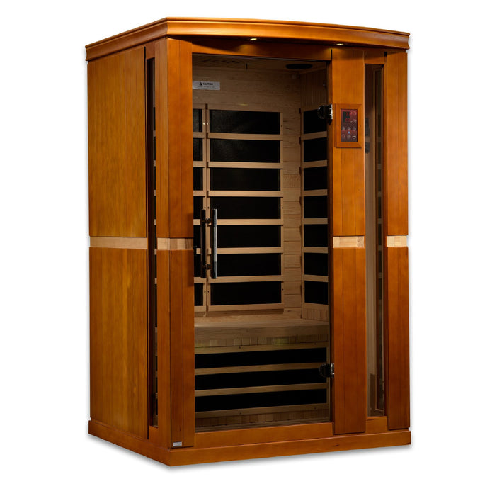 Golden Designs Dynamic 2-Person Low EMF Far Infrared Sauna Vittoria Edition - DYN-6220-01