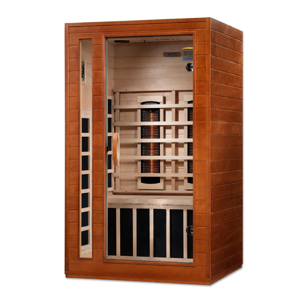 Golden Designs Dynamic Cardoba 2-Person Full Spectrum Near Zero EMF FAR Infrared Sauna - DYN-6203-02 FS