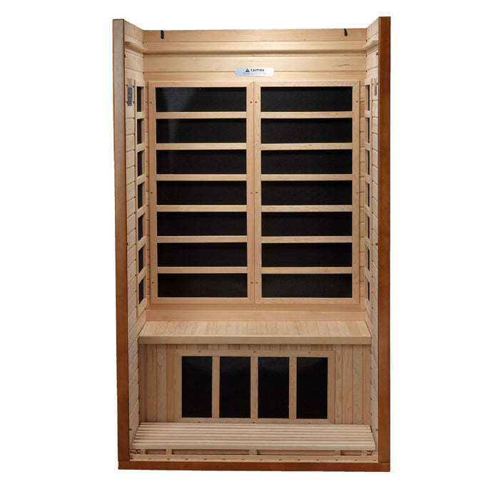 Golden Designs Dynamic Low EMF Far Infrared Sauna Barcelona Edition - DYN-6106-01 - PrimeFair