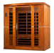 Golden Designs Dynamic Low EMF Far Infrared Sauna Bergamo Edition - DYN-6440-01 - PrimeFair