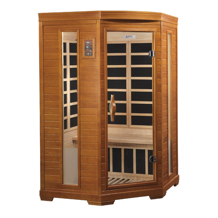 Golden Designs Dynamic Low EMF Far Infrared Sauna Heming Edition - DYN-6225-02 - PrimeFair