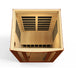 Golden Designs Dynamic Low EMF Far Infrared Sauna San Marino Edition - DYN-6206-01 - PrimeFair