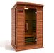 Golden Designs Maxxus 2 Person Full Spectrum Infrared Sauna - Canadian Red Cedar - PrimeFair