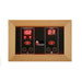 Golden Designs Maxxus 3 Person Low EMF FAR Infrared Sauna Canadian Red Cedar - MX-K306-01 CED - PrimeFair