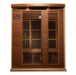 Golden Designs Maxxus "Avignon Edition" 3 Person Near Zero EMF FAR Infrared Sauna - Canadian Red Cedar - PrimeFair