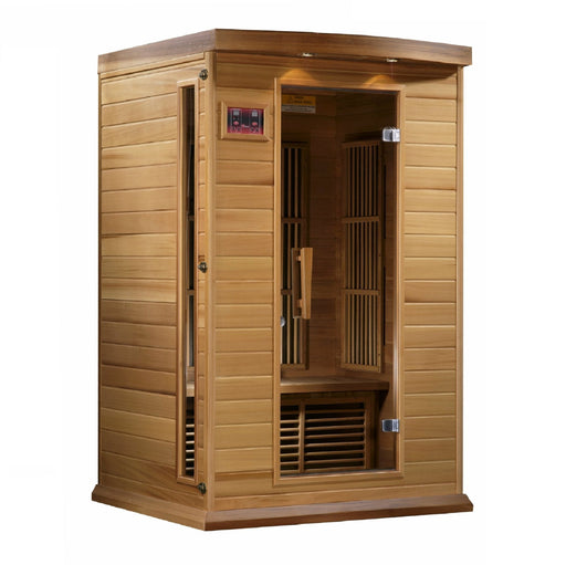 Golden Designs Maxxus "Cholet Edition" 2 Person Near Zero EMF FAR Infrared Sauna - Canadian Red Cedar - PrimeFair