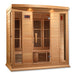 Golden Designs Maxxus 4 Person Low EMF FAR Infrared Sauna Canadian Hemlock - MX-K406-01 - PrimeFair