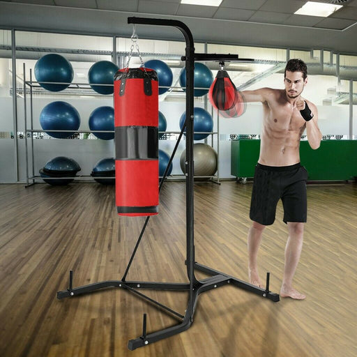 Hardcore Punching Boxing Bag Stand Heavy Duty For Home Fitness