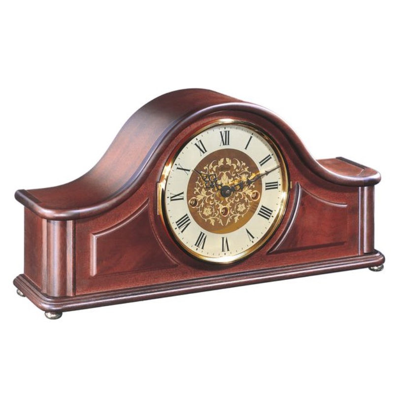 HermleClock Acton Mahogany Table Clock 21142070340