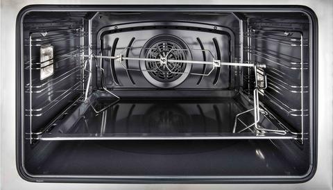 ILVE 36" Majestic II Series Electric Induction and Electric Oven Range with 5 Elements (UMI09NS3)