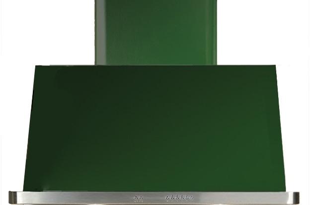 ILVE Majestic 36 Inch Wall Mount Convertible Hood - Emerald Green