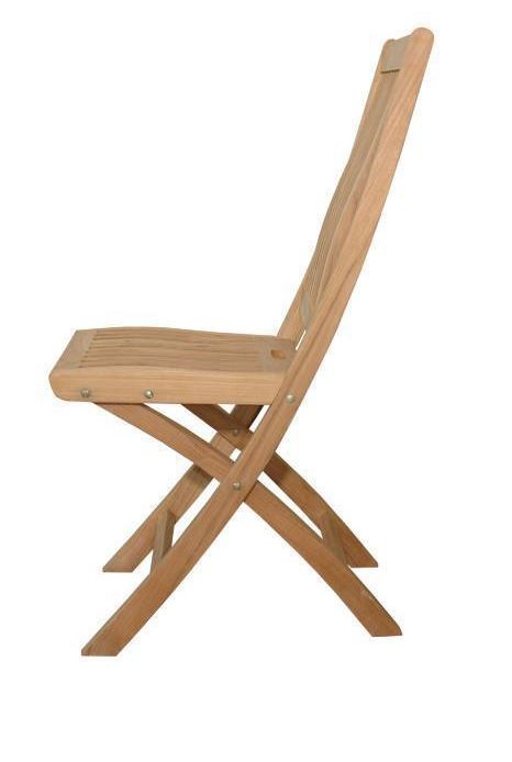 Anderson Teak Tropico Folding Chair (Sold as a Pair) - CHF-104