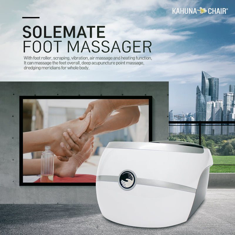 Kahuna FLM Solemate Foot Massager Deep Kneading, with Heat Therapy