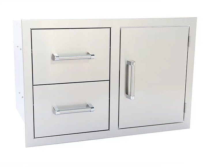 KoKoMo Two Drawer / Door Combo KO-ALPDC