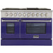 Kucht 48-in 8 Burners 4.2-cu ft / 2.5-cu ft Convection Oven Freestanding Double Oven Dual Fuel Range