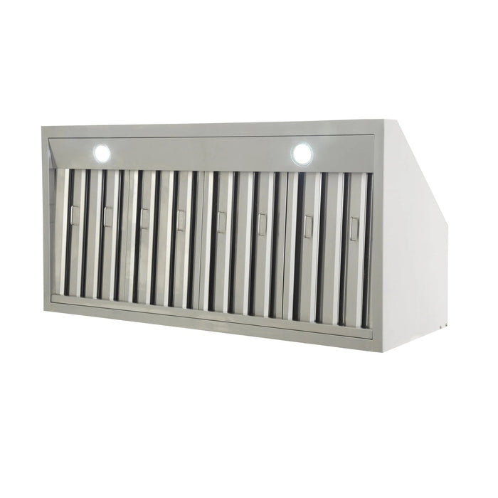 Kucht 48 in. Wall Mounted Range Hood Under Cabinet in Stainless Steel KRH4821A