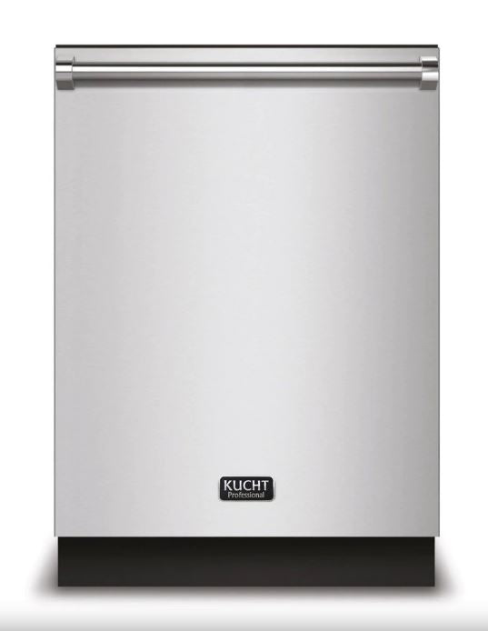 Kucht Professional 48 in. 6.7 cu ft. Natural Gas Range, Range Hood, Microwave Drawer, Dishwasher Package, AP-KNG481-S-4