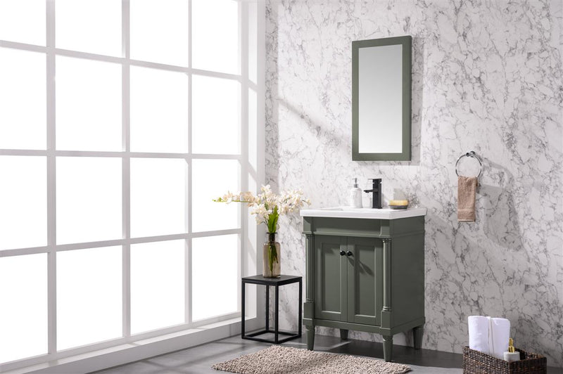 Legion Furniture 24" Pewter Green Sink Vanity