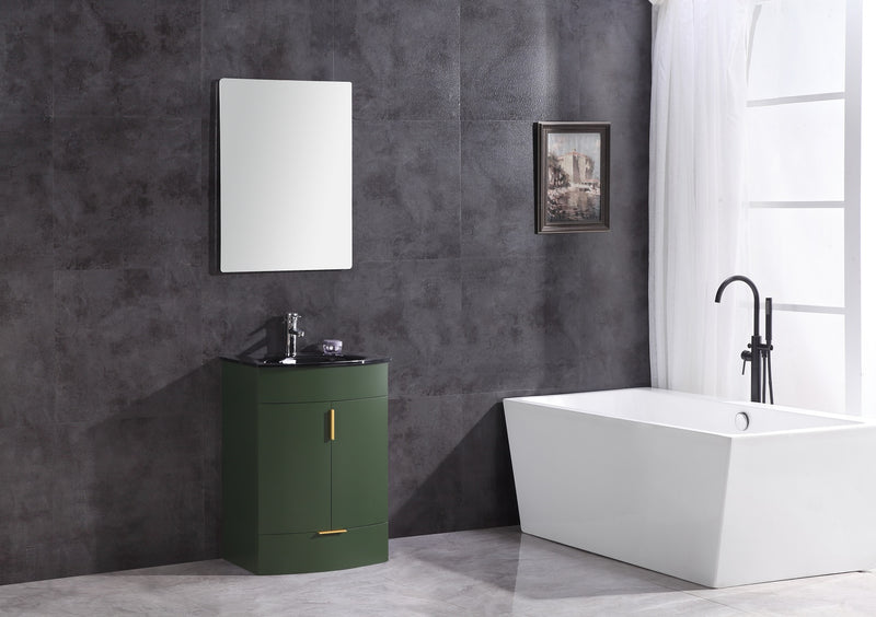 Legion Furniture 24" Vogue Green Bathroom Vanity