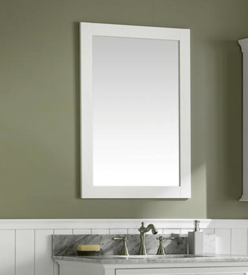 Legion Furniture 24"x36" White Mirror