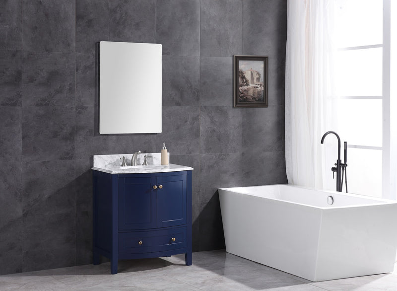 Legion Furniture 30" Blue Bathroom Vanity