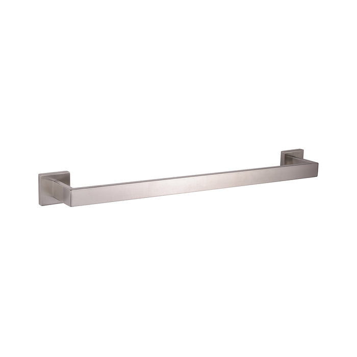 Lexora Bagno Lucido Stainless Steel 24" Towel Bar - Satin Nickel LTB2414152SN