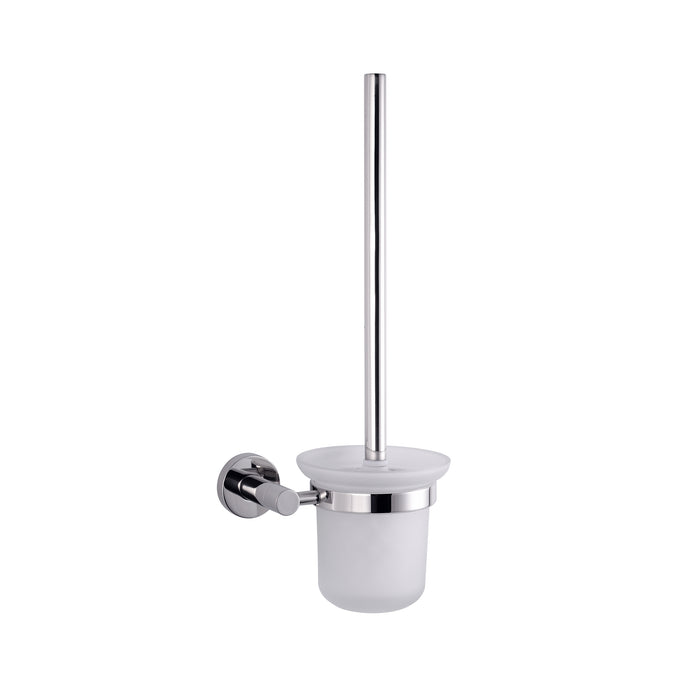 Lexora Bagno Nera Stainless Steel Toilet Brush - Chrome LB16152PC