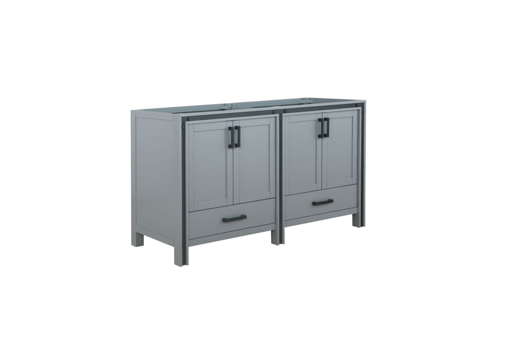 Lexora Ziva 60" Dark Grey Vanity Cabinet Only LZV352260SB00000