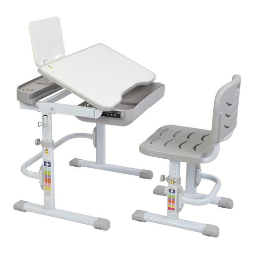 Looray Kids Children's Desk Sturdy Table Work Station Set