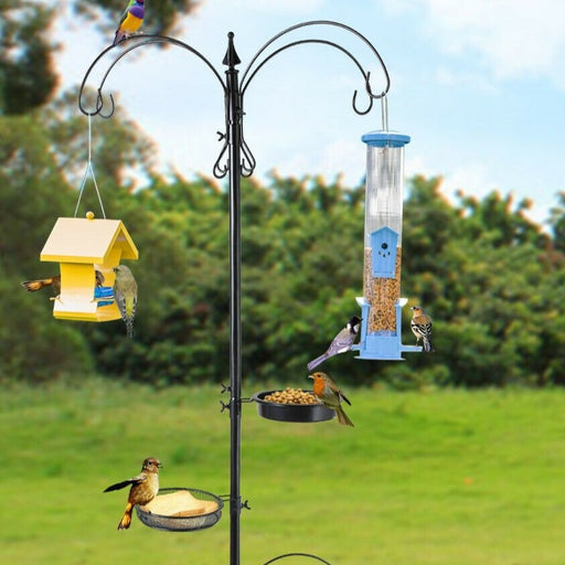 Wild Bird Feeding Station kit Bird Feeder Pole 84"