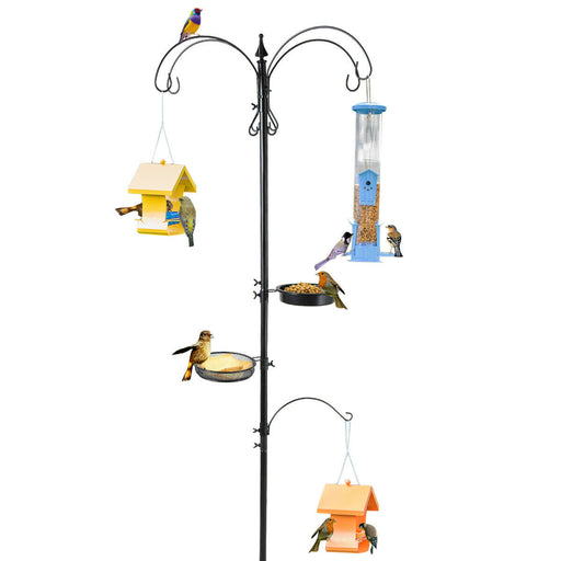 Wild Bird Feeding Station kit Bird Feeder Pole 84"