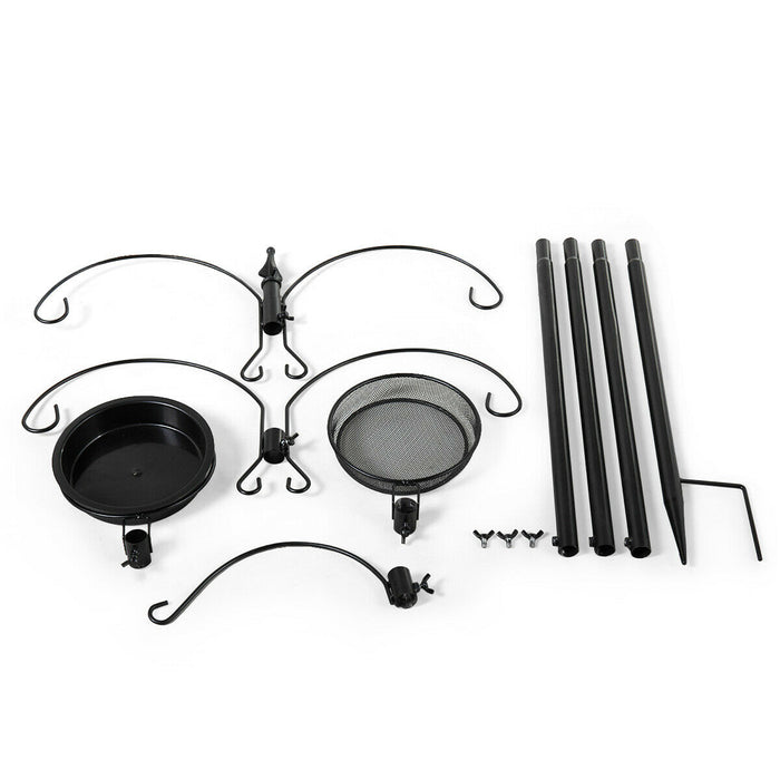 Wild Bird Feeding Station kit Bird Feeder Pole 84"