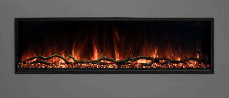 Modern Flames Landscape Pro Slim In Wall Electric Fireplace Insert Heater - LPS-5614