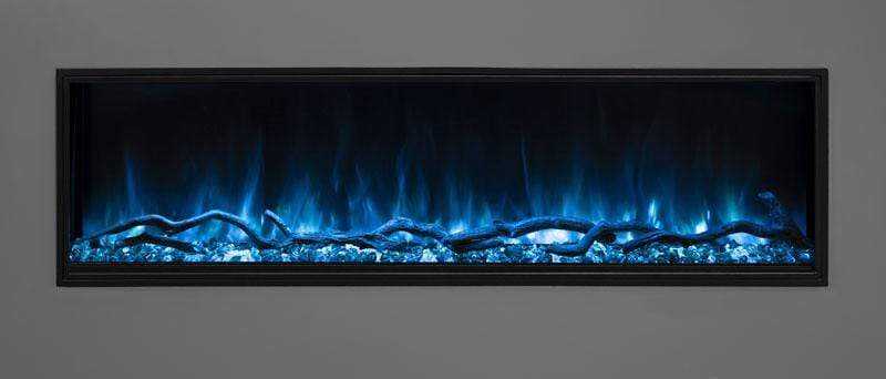 Modern Flames 96" Landscape Pro Slim Built In Wall Electric Fireplace Insert Heater