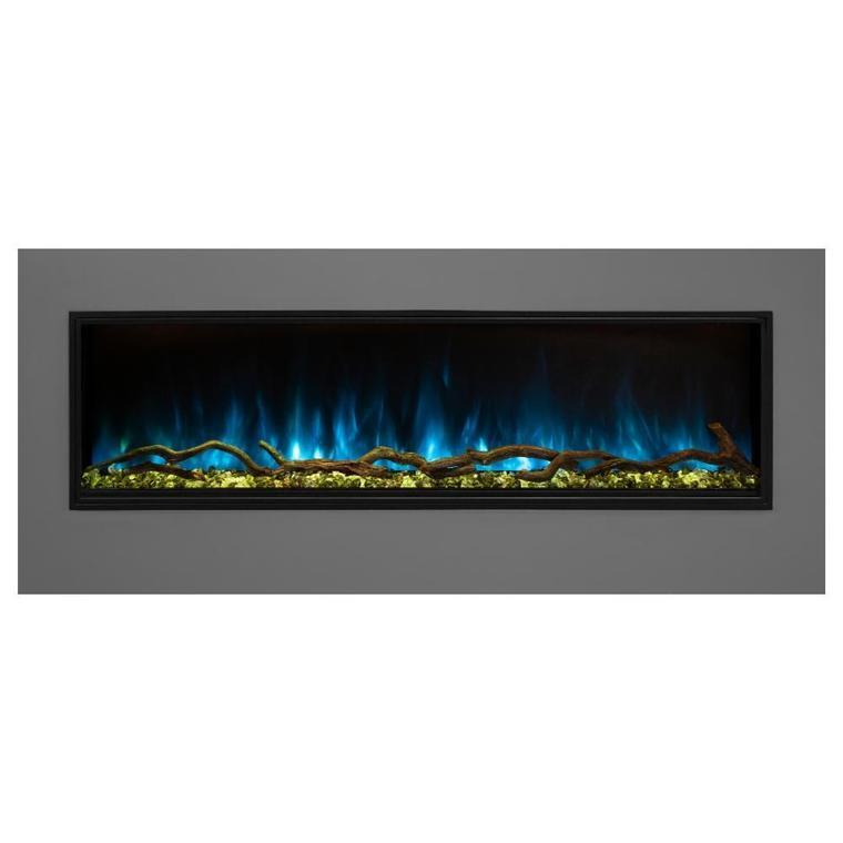 Modern Flames 96" Landscape Pro Slim Built In Wall Electric Fireplace Insert Heater