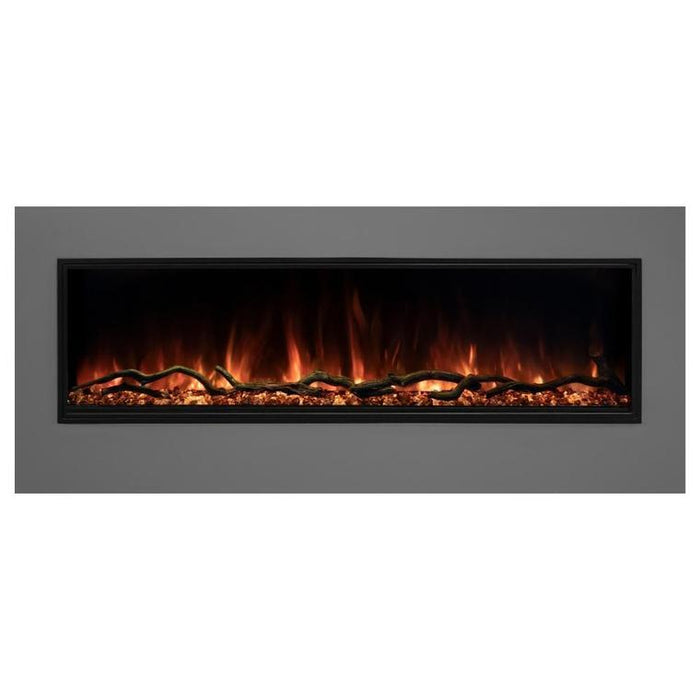 Modern Flames 96" Landscape Pro Slim Built In Wall Electric Fireplace Insert Heater